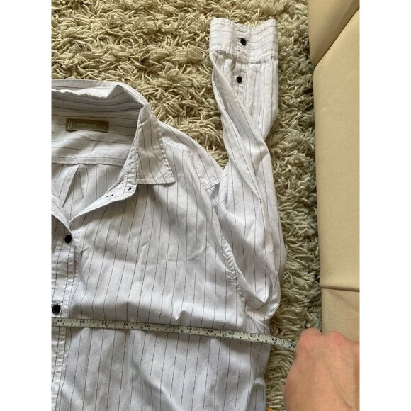 Everlane White Button Down Shirt with Dress Collar - Picture 2 of 6